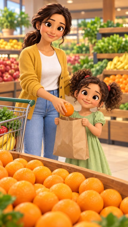כרטיסייה 2: קונים תפוזים בסופר