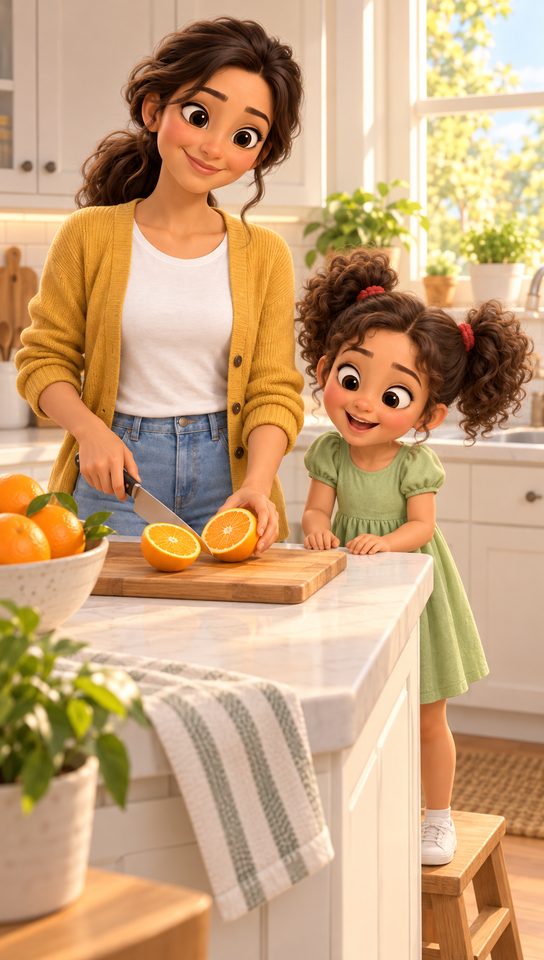 כרטיסייה 3: חותכים את התפוז